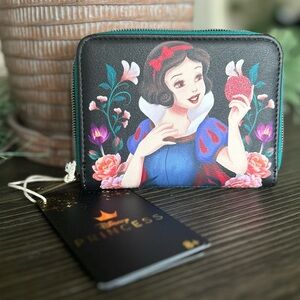 Loungefly Black and Blue Snow White Wallet